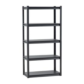 VEVOR Storage Shelves, 2000 lbs, 5 Tier Garage Storage Shelving, 16" D x 32" W x 63" H Adjustable Metal Shelves for Garage Shelves Utility Rack S