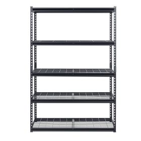 VEVOR Storage Shelves, 3000 lbs, 5 Tier Heavy Duty Garage Shelving (size: 24x48x72 inch)